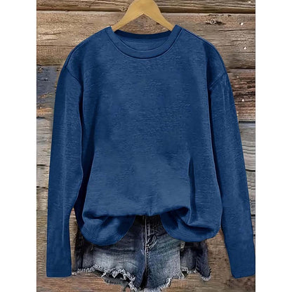 Womens 5 Packs Long Sleeve Crew Neck Shirts Fall Tops Clothes Outfits 2025 Basic Tee