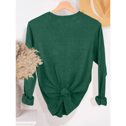 Womens 5 Packs Long Sleeve Crew Neck Shirts Fall Tops Clothes Outfits 2025 Basic Tee